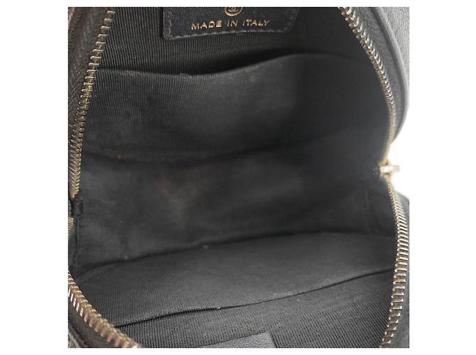 Chanel Borsa Round Tambourine in Caviar - vista 9