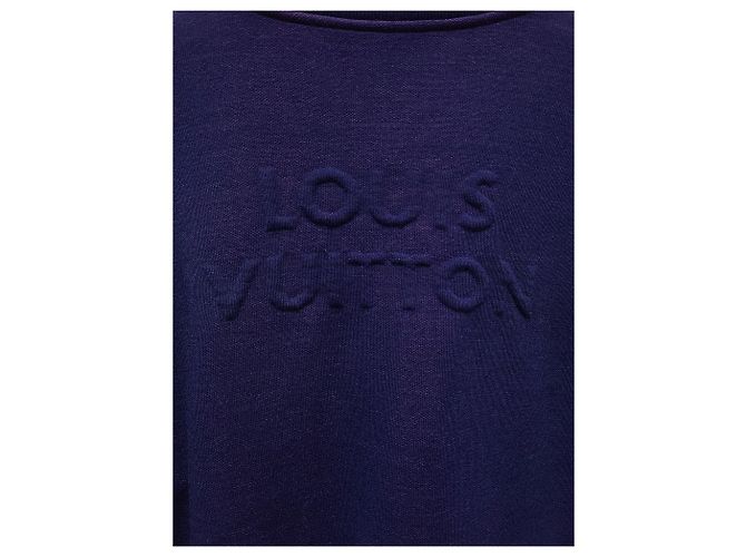 Louis Vuitton Strick-Bomberjacke mit violettem Block-Monogramm - Ansicht 4