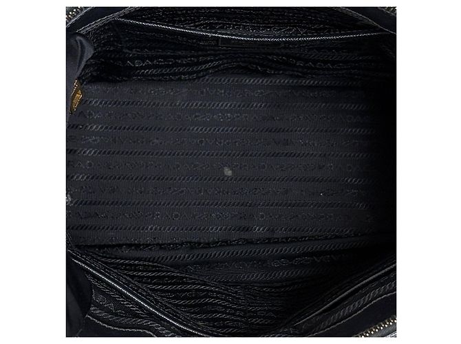 Prada Borsa Tote Saffiano Lux Borsa a Tracolla Nero - vista 15
