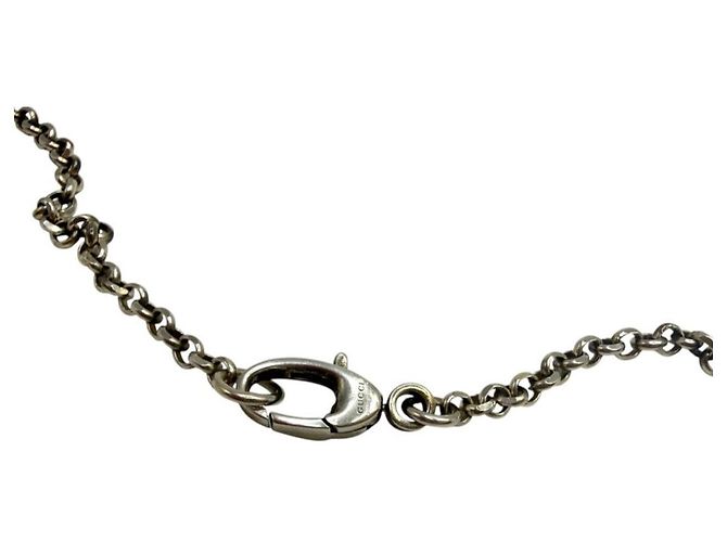Gucci Collana doppia in argento sterling - vista 5