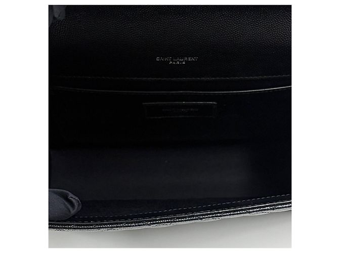 Autre Marque Borsa a Tracolla con Catena a Busta Nera Medium - vista 12