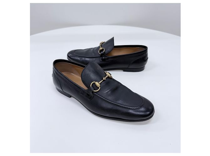 Gucci Mocassini in pelle con morsetto black - vista 2