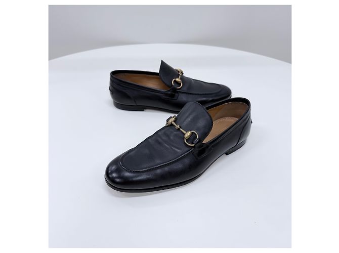 Gucci Mocassini in pelle con morsetto black - vista 3
