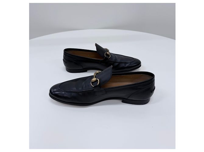 Gucci Mocassini in pelle con morsetto black - vista 4