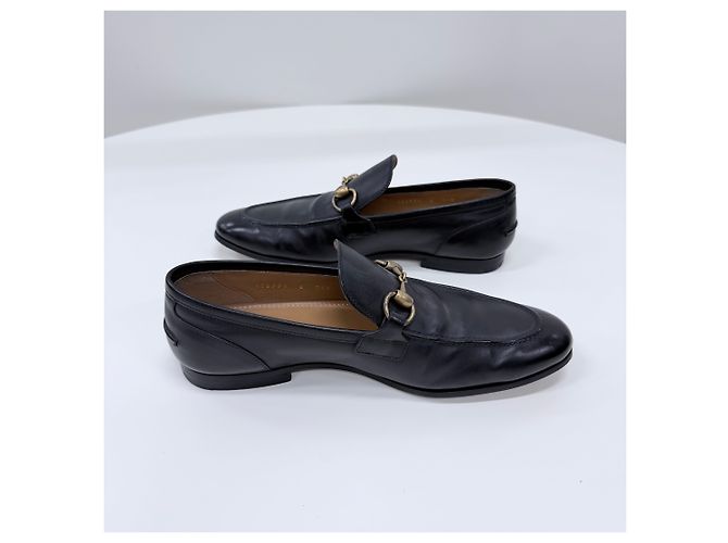 Gucci Mocassini in pelle con morsetto black - vista 5