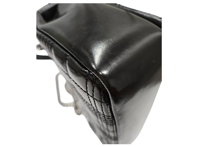 Borsa a tracolla Burberry Rolla in pelle nera - vista 5