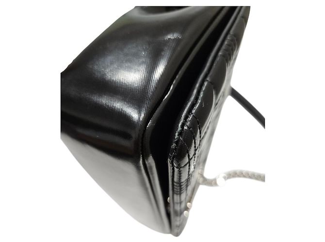 Borsa a tracolla Burberry Rolla in pelle nera - vista 6