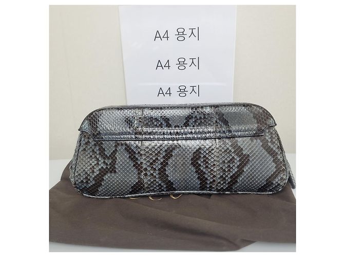 Gucci Lady Lock Clutch aus Python Limited Edition - Ansicht 4
