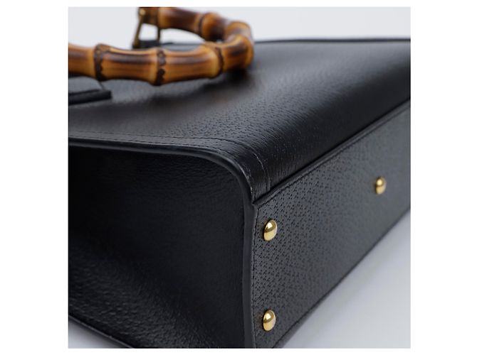 Bamboo Gucci Bolso Tote de Bambú Negro - vista 12