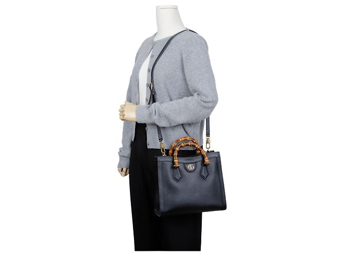 Bamboo Gucci Bolso Tote de Bambú Negro - vista 18