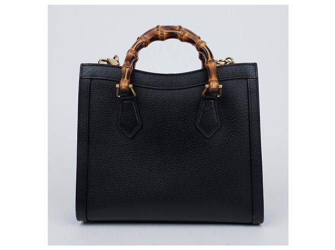 Bamboo Gucci Bolso Tote de Bambú Negro - vista 4