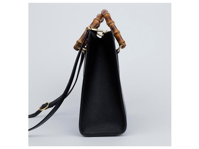 Bamboo Gucci Bolso Tote de Bambú Negro - vista 5