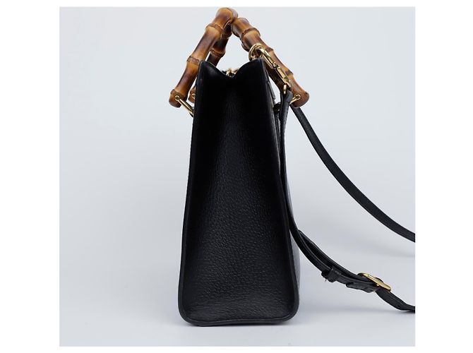Bamboo Gucci Bolso Tote de Bambú Negro - vista 6
