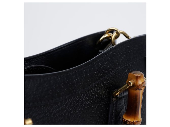 Bamboo Gucci Bolso Tote de Bambú Negro - vista 9