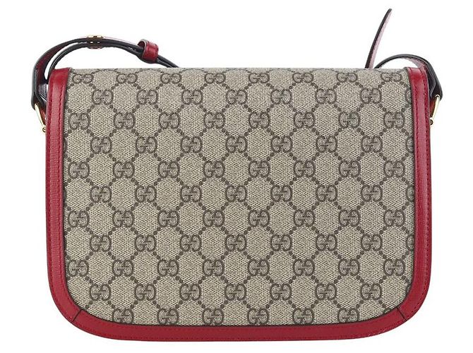 Gucci Borsa a tracolla GG Supreme Horsebit - vista 3