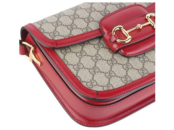 Gucci Borsa a tracolla GG Supreme Horsebit - vista 5