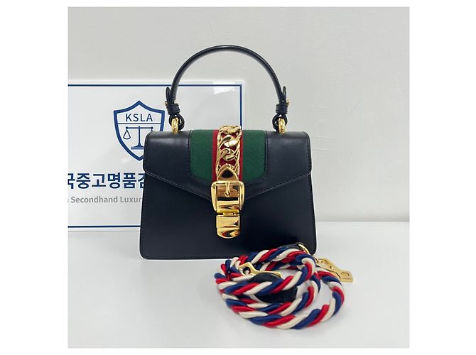 Gucci Borsa Sylvie Mini Tote e Crossbody - vista 2