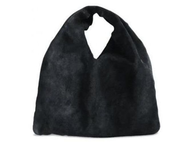 The row Mala Tote Bindle Pequena em camurça - vista 3