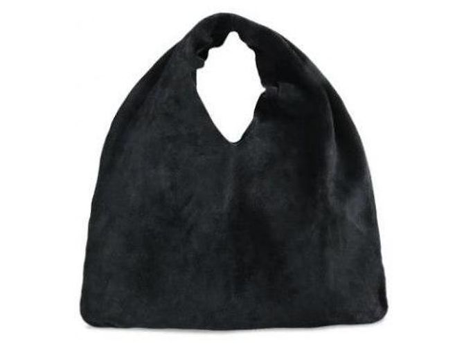 The row Mala Tote Bindle Pequena em camurça - vista 4