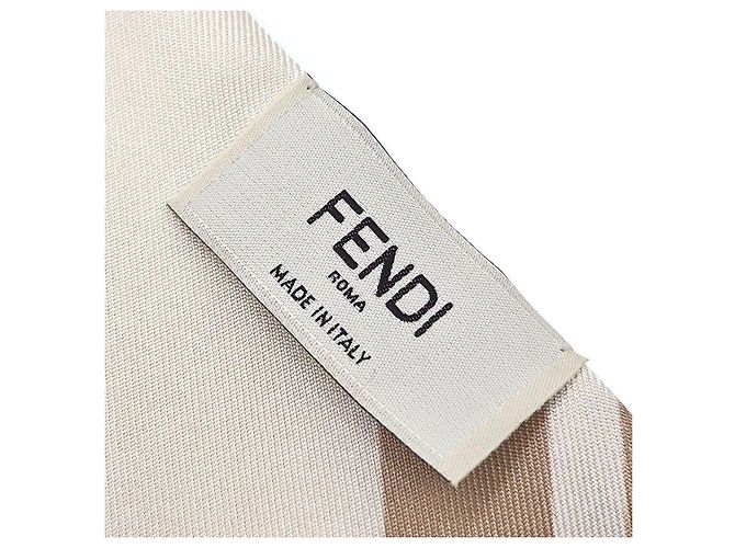 Fendi Sciarpa in seta Lappi Optical - vista 5