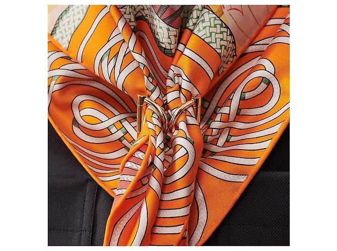 Hermès Double D Schalring Permabrass - Ansicht 4