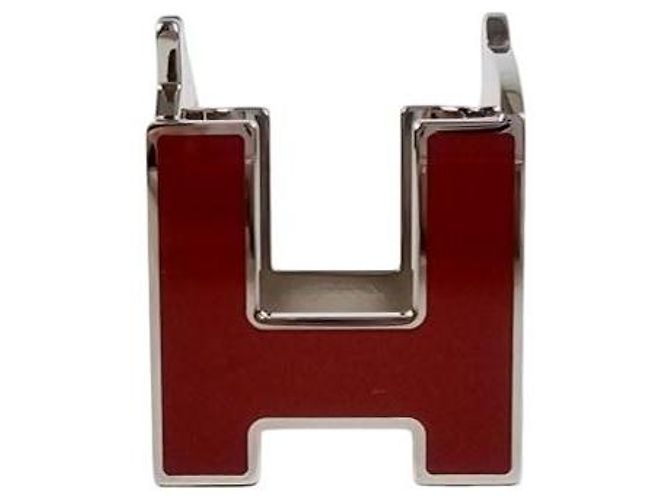 Hermès Cheval Scarf Ring Rouge Noir - vista 9