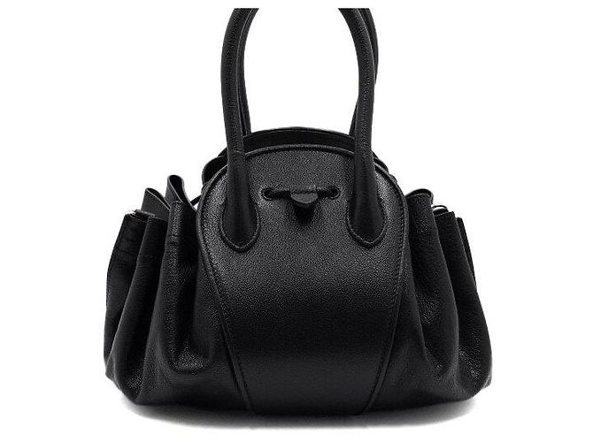 Marni Borsa Tote e Borsa a Tracolla Tulipea Small Nero - vista 4