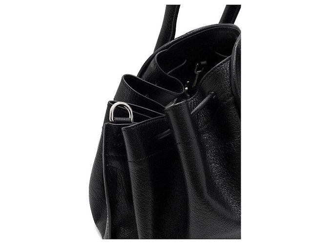 Marni Borsa Tote e Borsa a Tracolla Tulipea Small Nero - vista 8