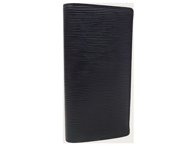 Louis Vuitton Black Epi Leather Brazza Wallet - view 3