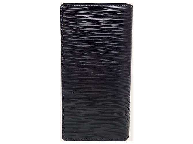 Louis Vuitton Black Epi Leather Brazza Wallet - view 5