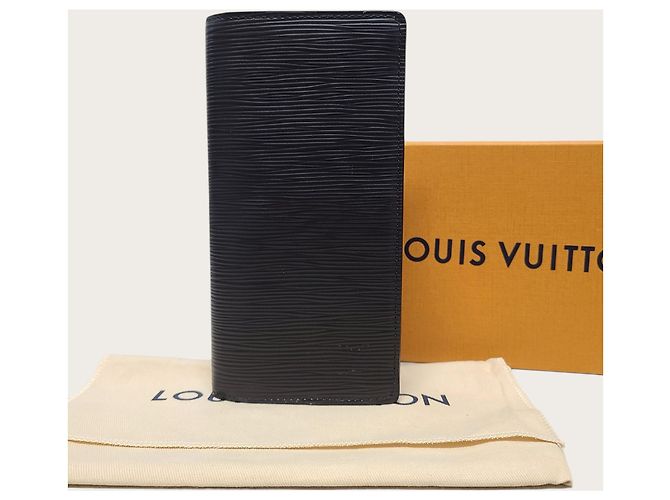 Louis Vuitton Black Epi Leather Brazza Wallet - view 6