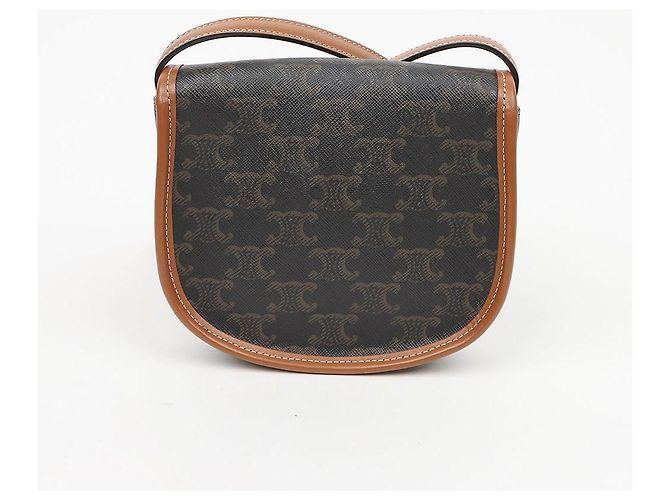 Céline Mini borsa tote in tela da donna, Tan - vista 4