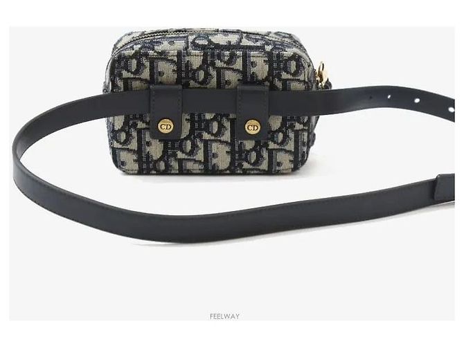 Dior Oblique Canvas Pouch Mini Gürteltasche - Ansicht 3