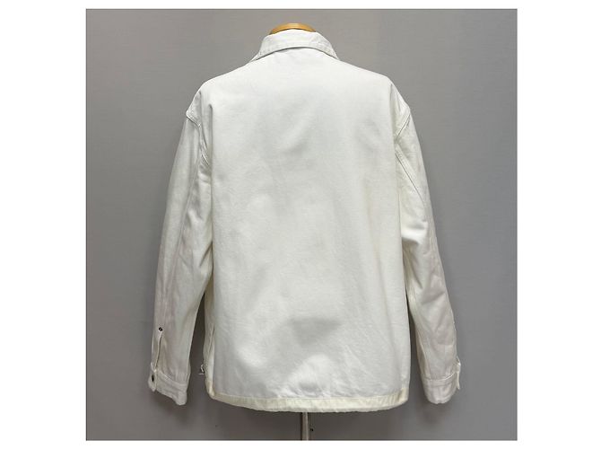 Dior Giacca-camicia oversized in denim di cotone con zip - vista 3