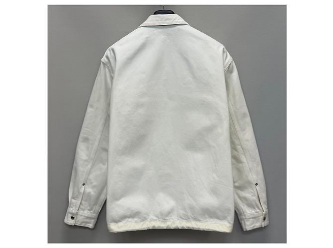 Dior Giacca-camicia oversized in denim di cotone con zip - vista 5
