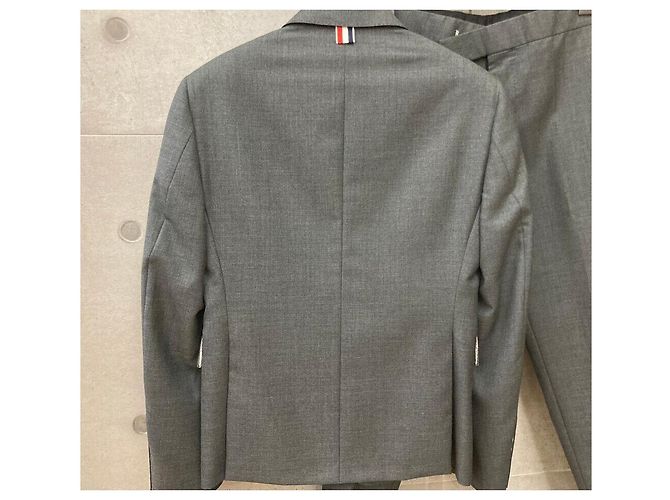 Thom Browne Wool Suit Set Brown - view 2