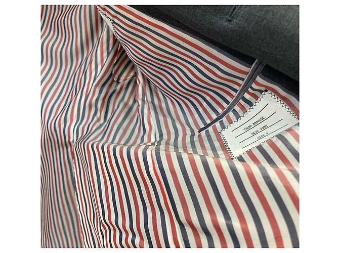 Thom Browne Wool Suit Set Brown - view 4