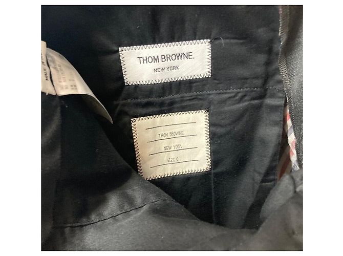 Thom Browne Wool Suit Set Brown - view 8