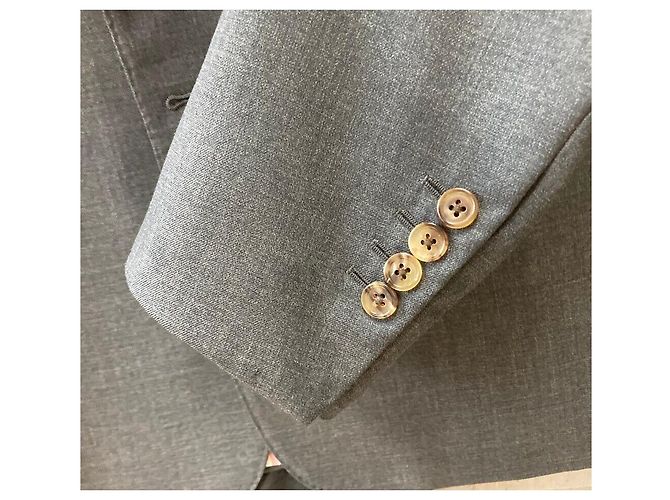 Thom Browne Wool Suit Set Brown - view 9