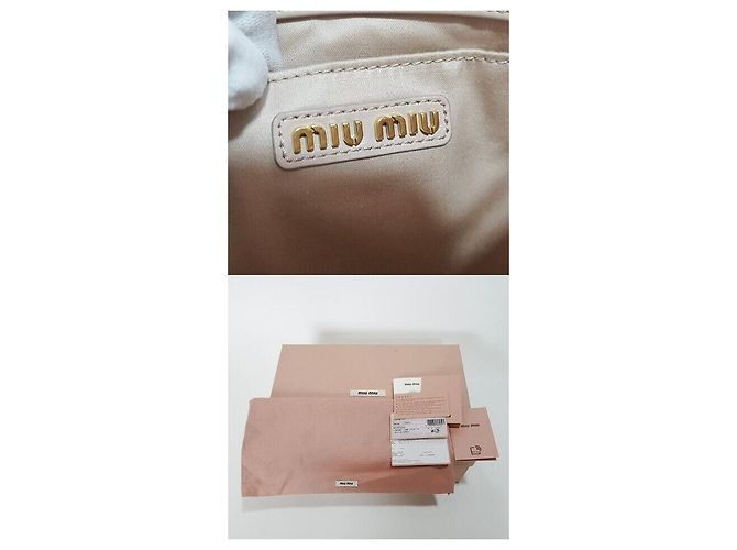 Miu Miu mala bucket acolchoada em pele Nappa - vista 10
