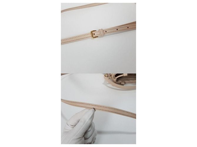 Miu Miu mala bucket acolchoada em pele Nappa - vista 7
