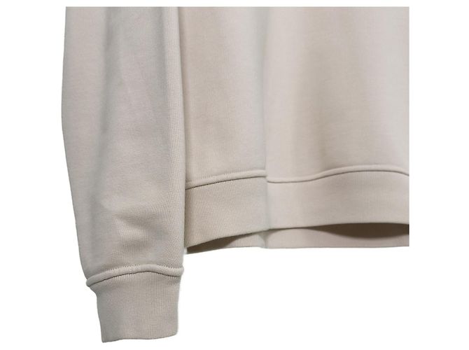 Louis Vuitton Half-Zip-Sweatshirt mit verziertem Logo Beige - Ansicht 7