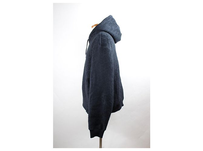 Dior Oblique Terry Hoodie Navy XL - Ansicht 3