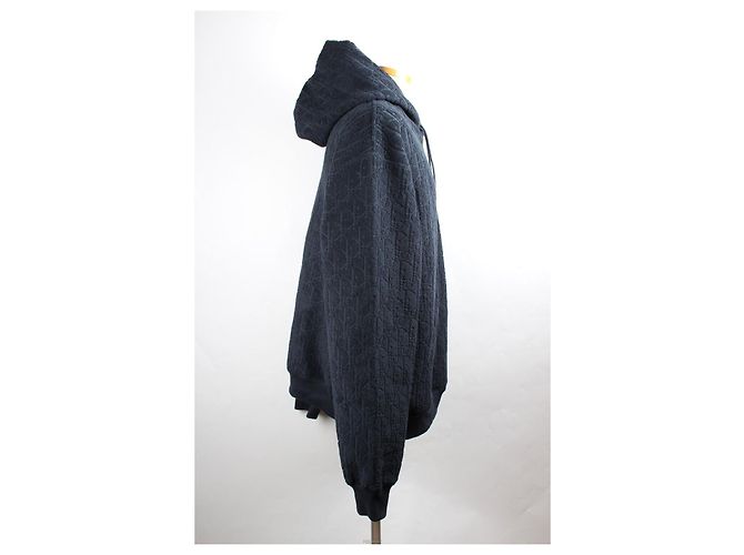 Dior Oblique Terry Hoodie Navy XL - Ansicht 4