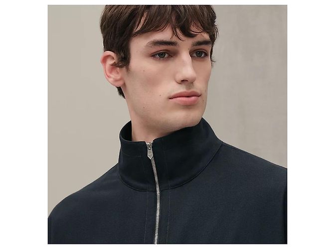 Hermès Camicia giacca a maniche lunghe con zip - vista 4