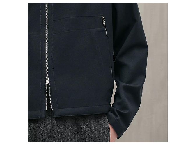 Hermès Camicia giacca a maniche lunghe con zip - vista 5