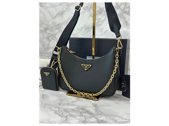 Prada Re-Edition Saffiano Tasche - Ansicht 2
