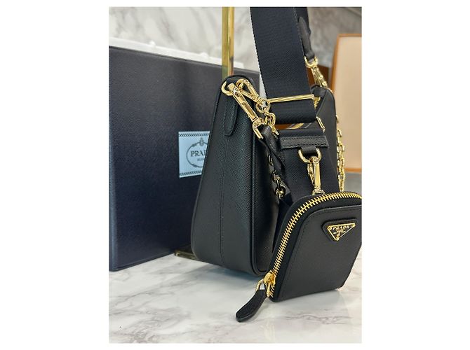 Prada Re-Edition Saffiano Tasche - Ansicht 4