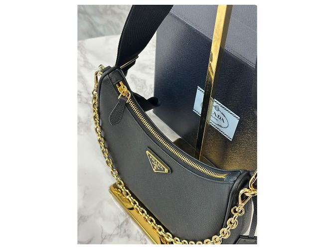Prada Re-Edition Saffiano Tasche - Ansicht 5