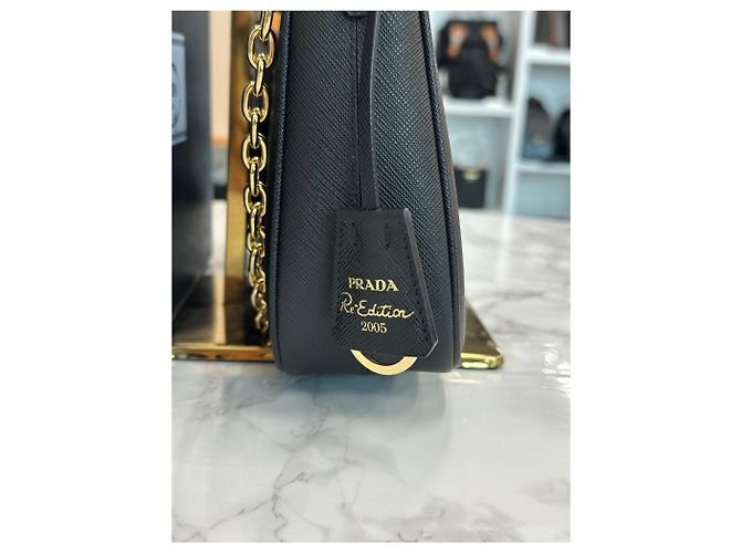 Prada Re-Edition Saffiano Tasche - Ansicht 8